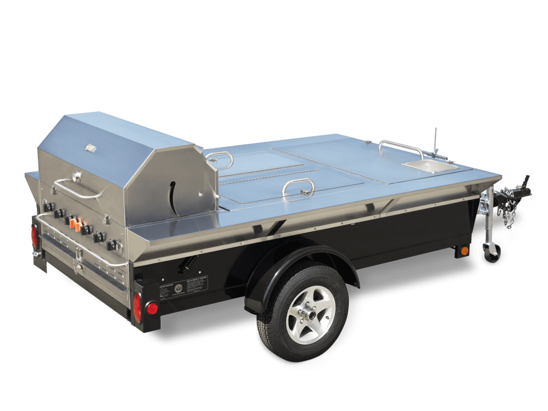 BBQs & Smokers Crown Verity Premium Towable Grill - Professional Series W/ 3 Lockable Compartments 1 BBQs & Smokers Crown Verity Premium Towable Grill - Professional Series W/ 3 Lockable Compartments