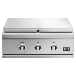 DCS Premium Built-in - Series 9 Griddle/Side Burner 30" Side Burners
