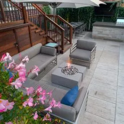 Dekko Bravo Concrete Fire Pit Fireplaces & Heaters