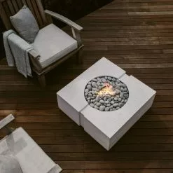 Dekko Bravo Concrete Fire Pit Fireplaces & Heaters