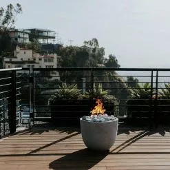 Dekko Element Concrete Fire Bowl Fireplaces & Heaters