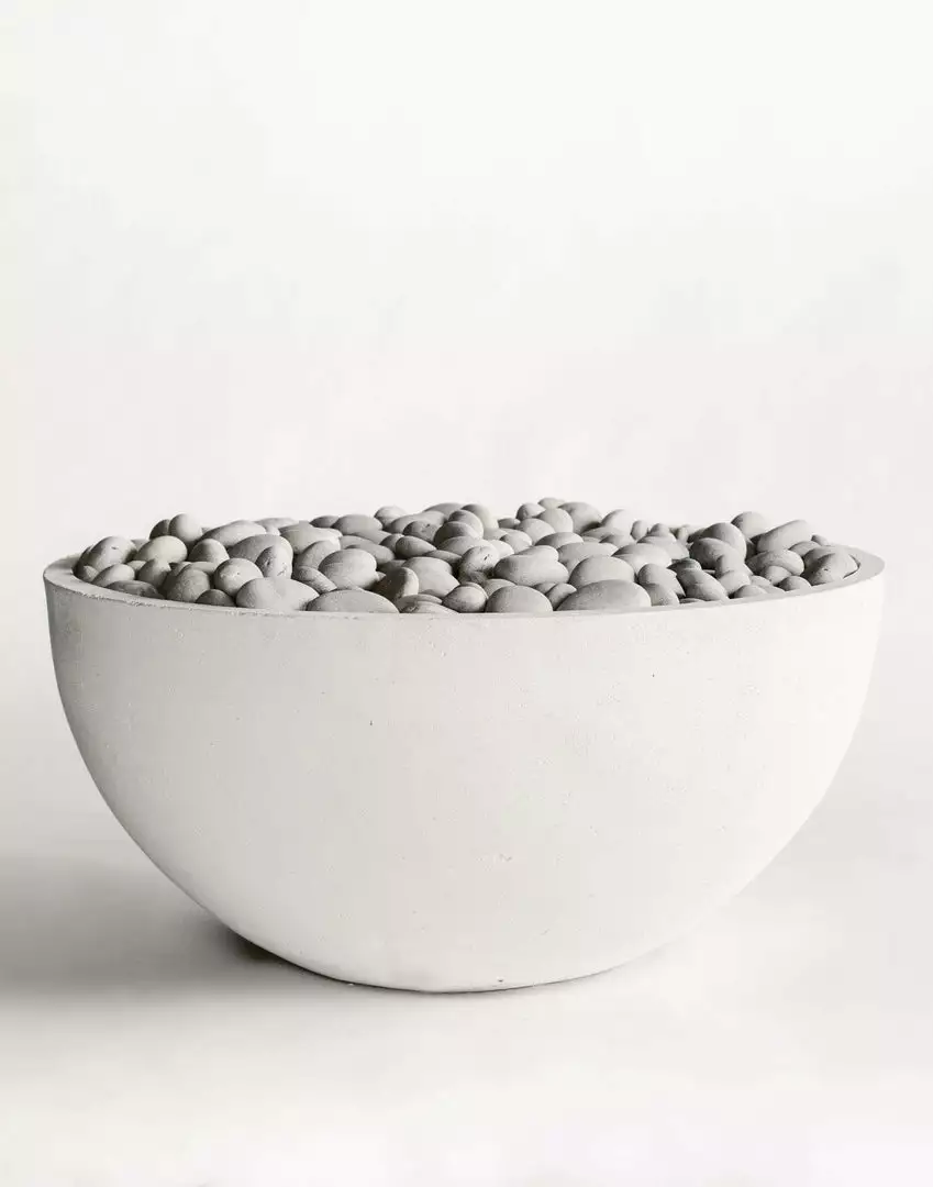 Fireplaces & Heaters Dekko Serenade Concrete Fire Bowl 1 Fireplaces & Heaters Dekko Serenade Concrete Fire Bowl