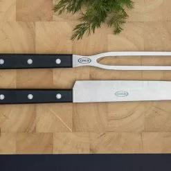 ENO Cutting Board W/ Gastro Tray - Bamboo/Stainless Steel