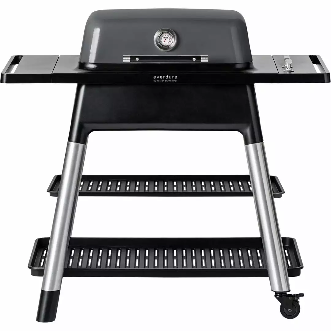 BBQs & Smokers Everdure 2 Burner Gas BBQ - Force 3 BBQs & Smokers Everdure 2 Burner Gas BBQ - Force