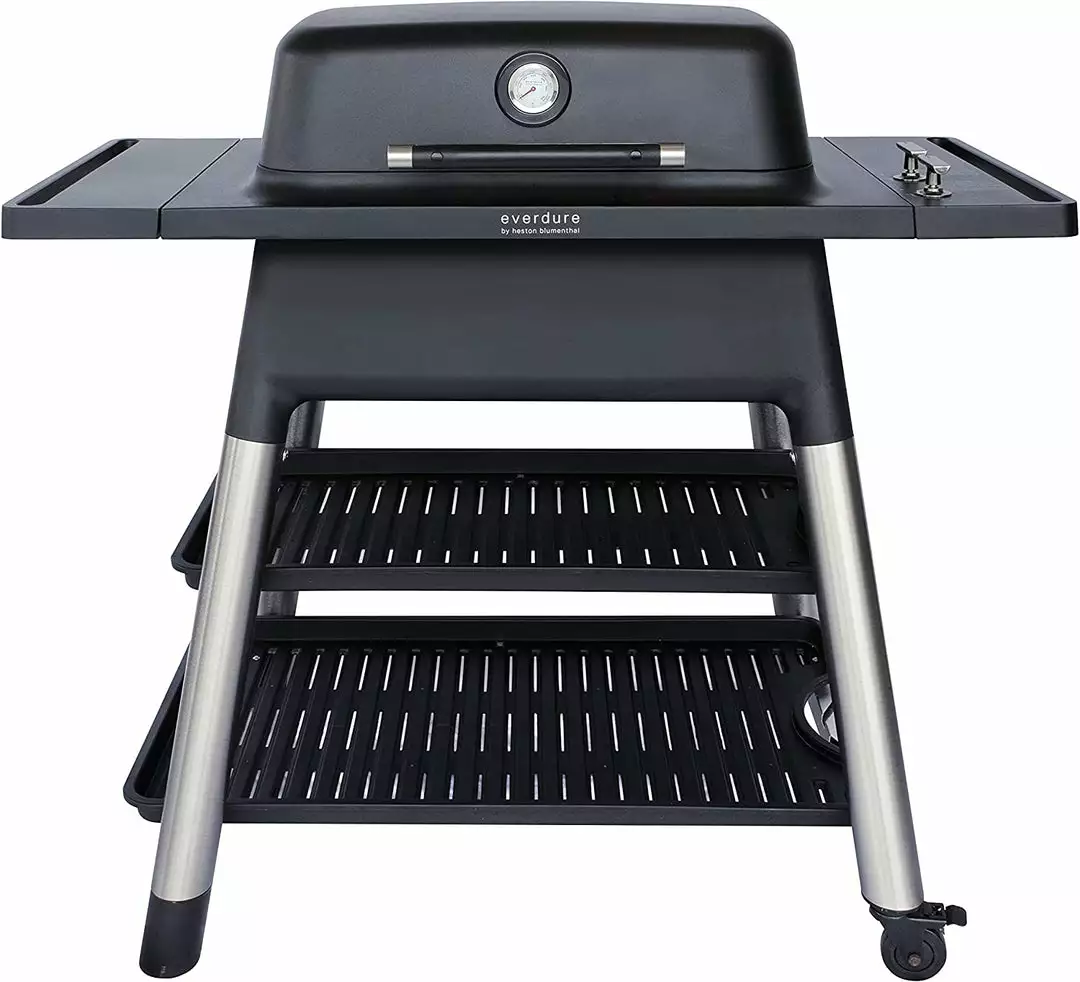 BBQs & Smokers Everdure 2 Burner Gas BBQ - Force 4 BBQs & Smokers Everdure 2 Burner Gas BBQ - Force
