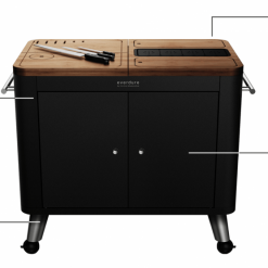 Outdoor Kitchen Cabinets & Storage Everdure Mobile Preparation Kitchen (Indoor/Outdoor)