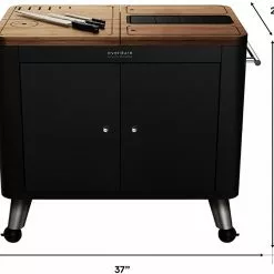 Outdoor Kitchen Cabinets & Storage Everdure Prep Kitchen HBPKB