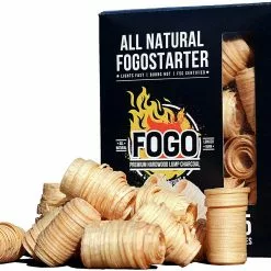 Fogo FS15 FOGOstarters Fire Starter, 15 Pack, All Natural BBQ Accessories