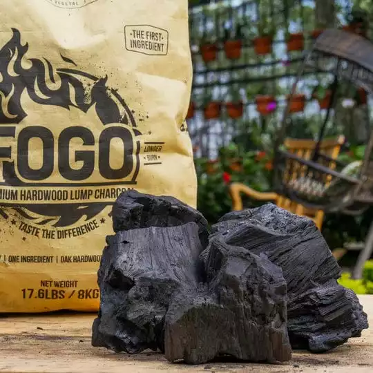 Fogo Super Premium Gold Lump Charcoal (17.6lb Bag) 3 Fogo Super Premium Gold Lump Charcoal (17.6lb Bag)
