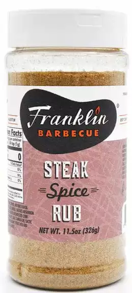 Franklin BBQ Spice Rub - Steak 11.5oz FB-STEAK 1 Franklin BBQ Spice Rub - Steak 11.5oz FB-STEAK