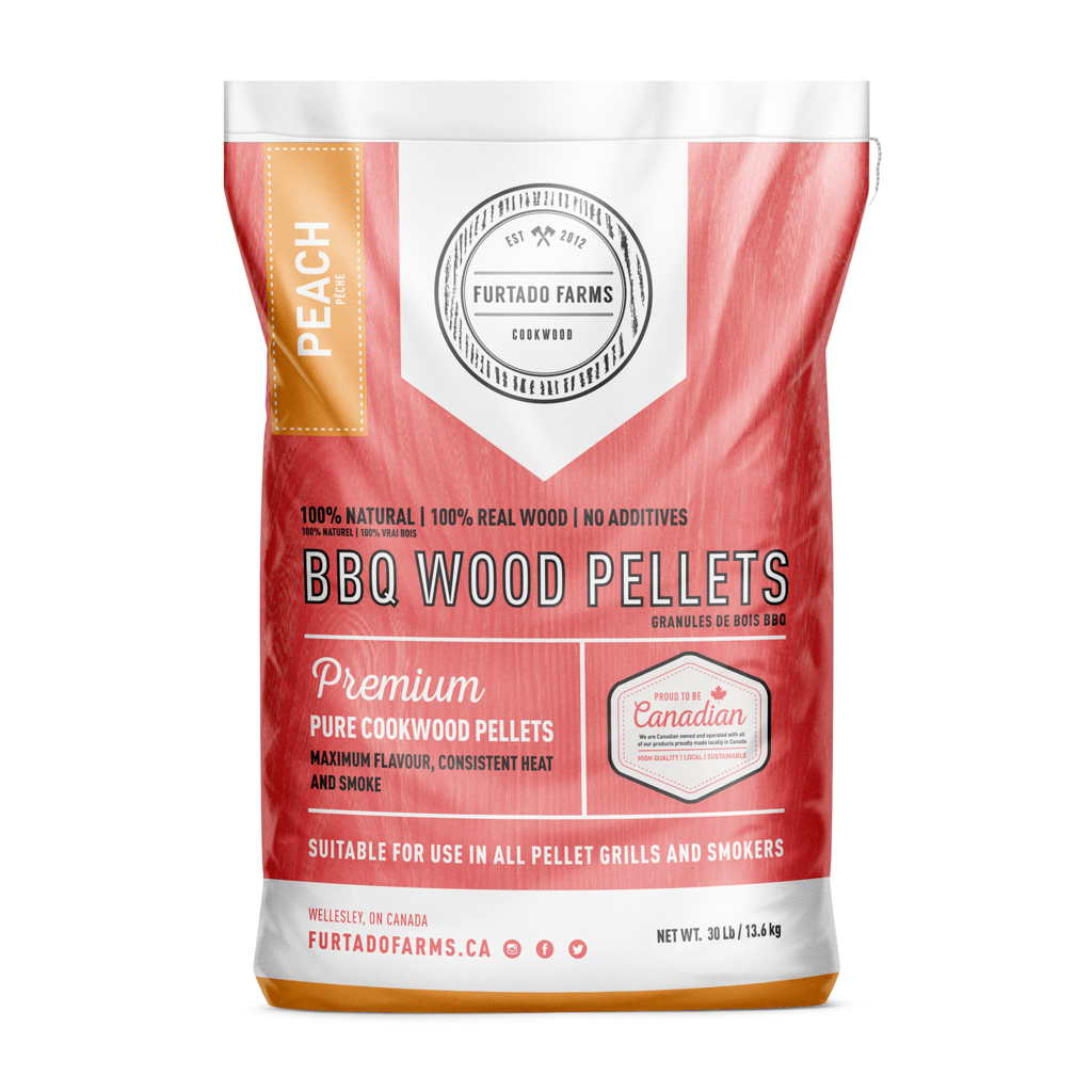 Furtado Peach Wood Pellets (30lb Bag) 1 Furtado Peach Wood Pellets (30lb Bag)