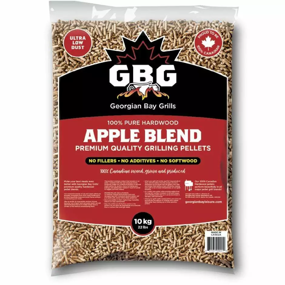 BBQ Accessories Georgian Bay Grills Smoker Pellets - Apple Blend (22lbs) 1 BBQ Accessories Georgian Bay Grills Smoker Pellets - Apple Blend (22lbs)