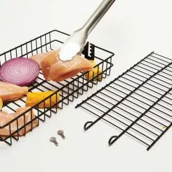 Grillpro BBQ Accessories Grill Pro 24785 Non-Stick Flat Spit Basket