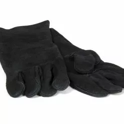 GrillPro Black Leather Grilling Gloves 528 BBQ Accessories