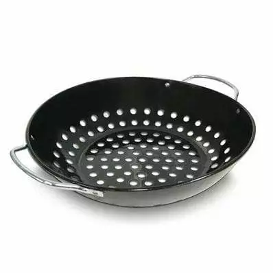 GrillPro Deluxe Procelain Wok Topper 1 GrillPro Deluxe Procelain Wok Topper