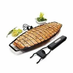 GrillPro Large Fish Basket BBQ Accessories