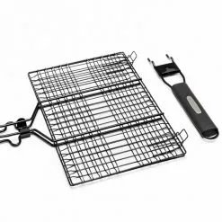 BBQ Accessories GrillPro Non-Stick Hamburger Broiler Basket
