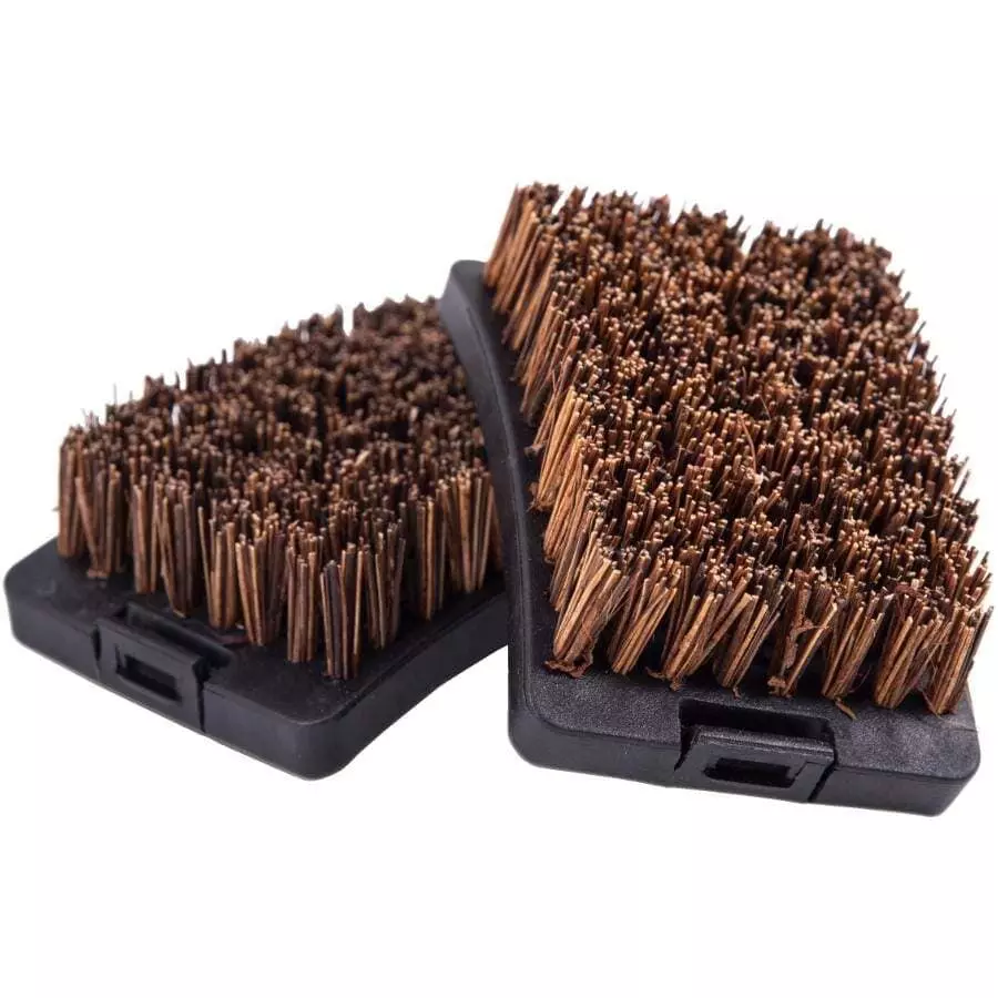 GrillPro Palmyra Replacement Grill Brush Head - 2 Pack BBQ Accessories 1 GrillPro Palmyra Replacement Grill Brush Head - 2 Pack BBQ Accessories