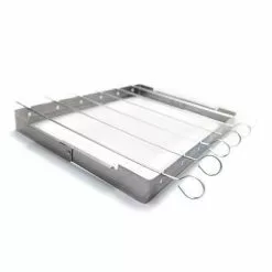 BBQ Accessories GrillPro Stainless Steel Shish Kebab Set Of 6