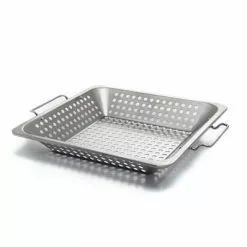 BBQ Accessories GrillPro Stainless Steel Square Wok Topper