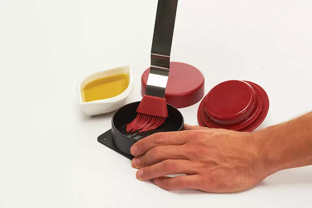 GrillPro Stuffed Burger Press 3 GrillPro Stuffed Burger Press