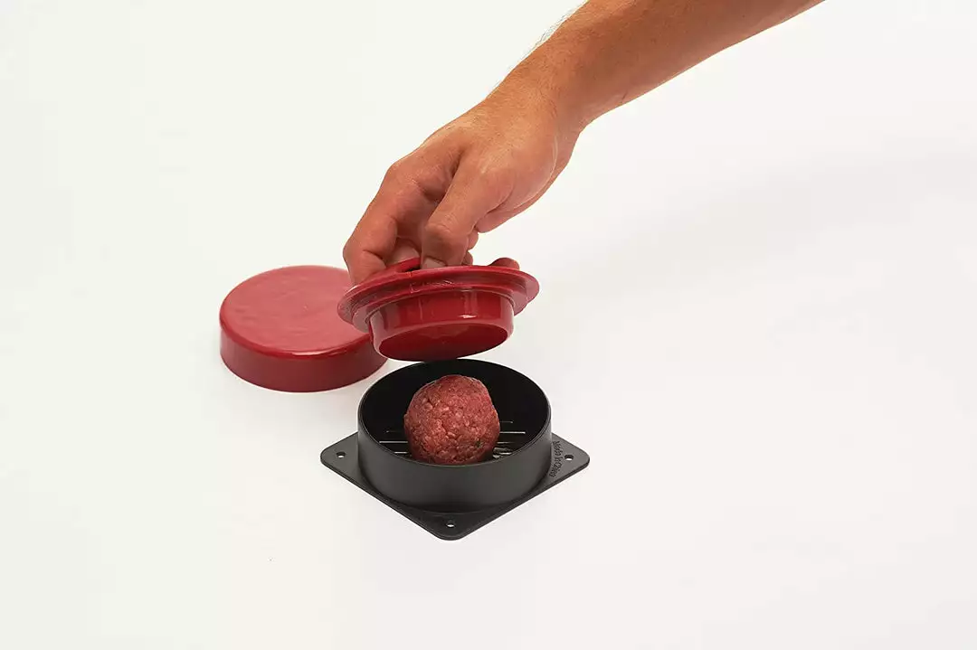 GrillPro Stuffed Burger Press 4 GrillPro Stuffed Burger Press