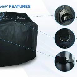 Heavy Duty 90" BBQ Cover PTCLH90 By Montana BBQ Accessories 8 Heavy Duty 90