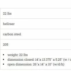 Hellrazr Beartrap Portable Charcoal Grill BEAR-U-CG-5 11 Hellrazr Beartrap Portable Charcoal Grill BEAR-U-CG-5