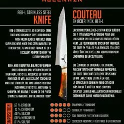 BBQ Accessories HELLRAZR Chef's Knife HELLRAZR-KNIFE