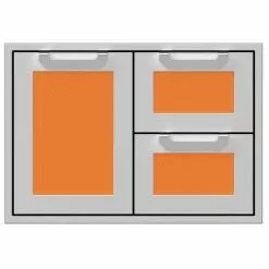 Hestan 30" Double Drawer And Door Storage Combo 14 Hestan 30