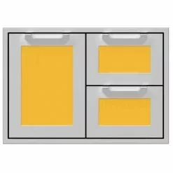 Hestan 30" Double Drawer And Door Storage Combo 21 Hestan 30