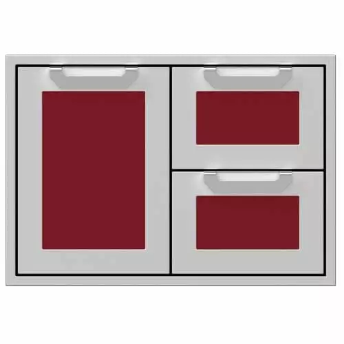 Hestan 30" Double Drawer And Door Storage Combo 12 Hestan 30" Double Drawer And Door Storage Combo