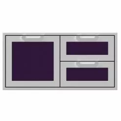 Hestan 36" Double Drawer And Door Storage Combo 17 Hestan 36