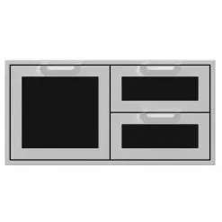 Hestan 36" Double Drawer And Door Storage Combo 22 Hestan 36