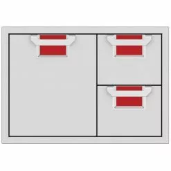 Hestan Aspire 30" Double Drawer And Door Storage Center 8 Hestan Aspire 30