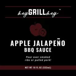 Sauces & Rubs Hey Grill Hey BBQ Sauce - Apple Jalapeno (18 Fl Oz)