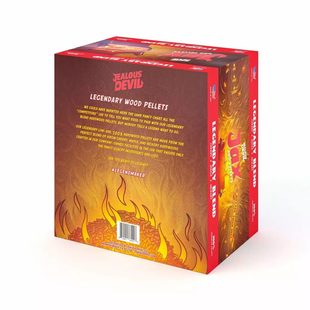 Jealous Devil 100% All-Natural BBQ Wood Pellets - Jax 2 Jealous Devil 100% All-Natural BBQ Wood Pellets - Jax