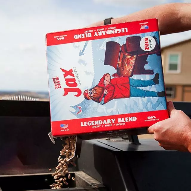 Jealous Devil 100% All-Natural BBQ Wood Pellets - Jax 4 Jealous Devil 100% All-Natural BBQ Wood Pellets - Jax