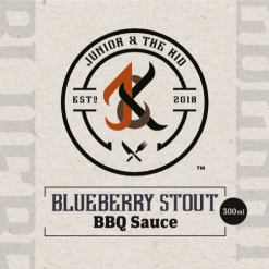 Sauces & Rubs Junior & The Kid BBQ Sauce - Blueberry Stout (300ml)