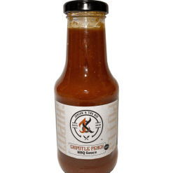 Junior & The Kid BBQ Sauce - Chipotle Peach (300ml) Sauces & Rubs
