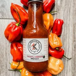 Junior & The Kid BBQ Sauce - Pineapple Habanero (300ml) Sauces & Rubs