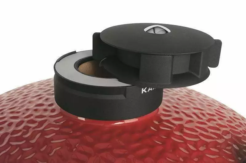 Kamado Joe Big Joe II 24" BJ24RHC Ceramic Charcoal Grill With Cart & Wheels 2 Kamado Joe Big Joe II 24" BJ24RHC Ceramic Charcoal Grill With Cart & Wheels