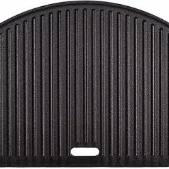 Kamado Joe-classic Joe Half Moon Cast Iron Reversible Griddle BBQ Accessories