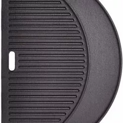 Kamado Joe-classic Joe Half Moon Cast Iron Reversible Griddle BBQ Accessories