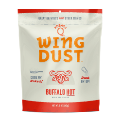 Kosmos Q Wing Seasoning - Buffalo Hot (5.oz) Sauces & Rubs