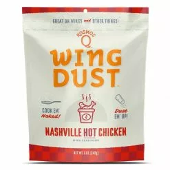 Kosmos Q Wing Seasoning - Nashville Hot (5.oz) Sauces & Rubs