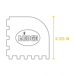 Lodge Accessory - Rigid Pan Scrapers (Set Of 2)