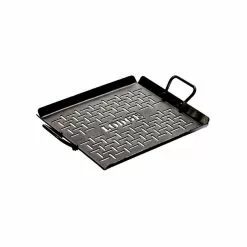 Lodge Carbon Steel Grilling Pan 13" W/ Loop Handles