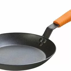 Lodge Carbon Steel Seasoned Skillet 10" W/ Silicone Handle Holder