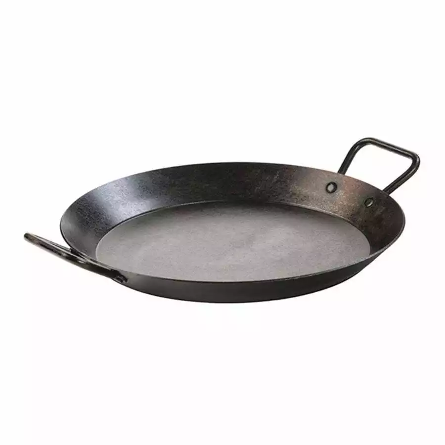 BBQ Accessories Lodge Carbon Steel Seasoned Skillet 15" W/ Loop Handles 1 BBQ Accessories Lodge Carbon Steel Seasoned Skillet 15" W/ Loop Handles